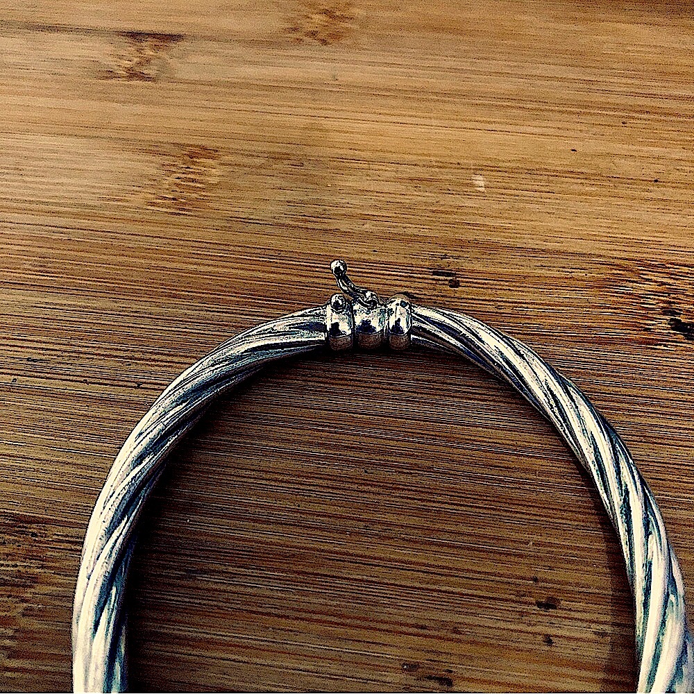 $116  Estate Bracelet Sterling Silver  Marked CI 925 THAILAND - Picture 5 of 8